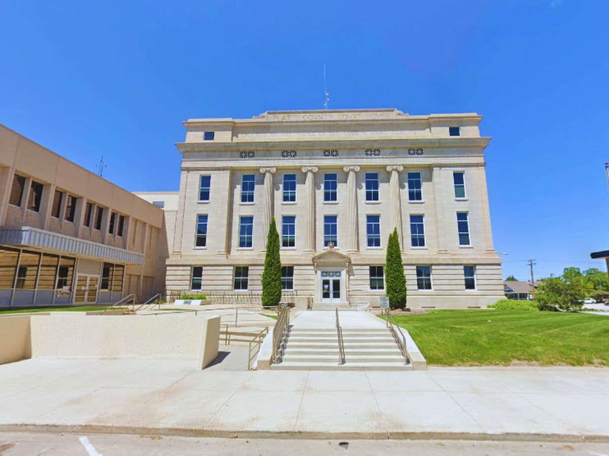 Platte County, NE courthouse