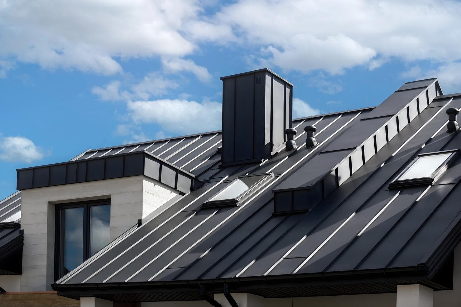 Roofing work on a steep Lincoln, NE bungalow near campus