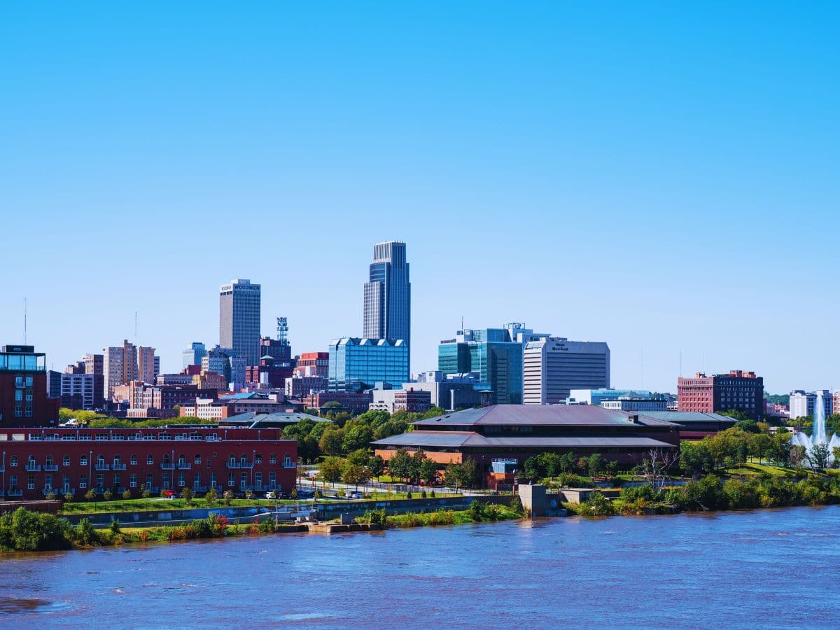 Omaha, Nebraska skyline — primary Kutsch Roofing service city