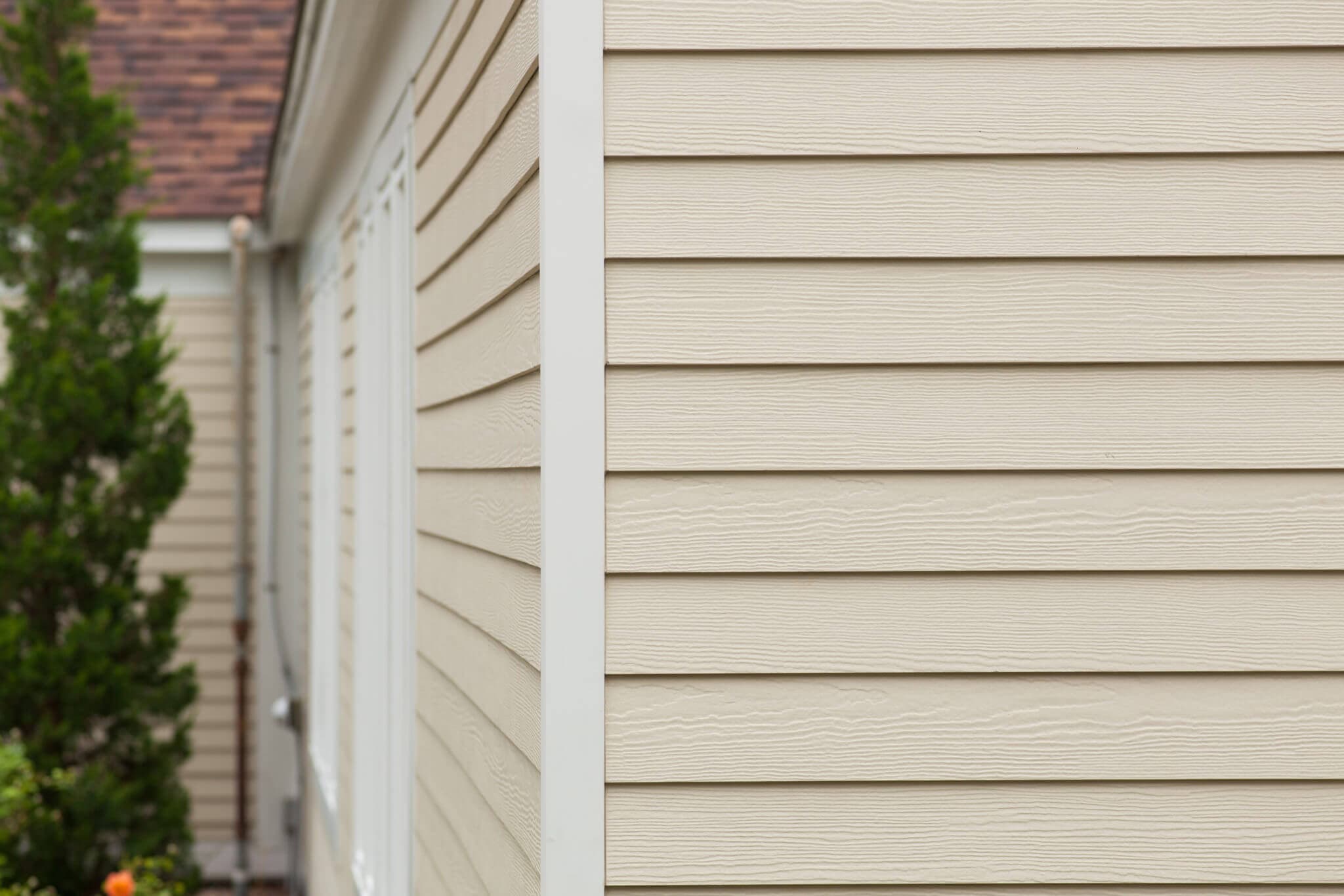 Siding installation on a residential home in Omaha, NE
